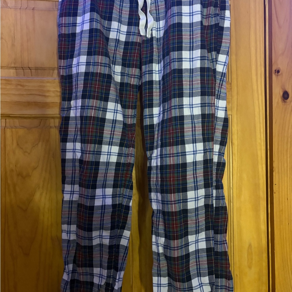 Abercrombie & Fitch Men's Multicolor Plaid Joggers